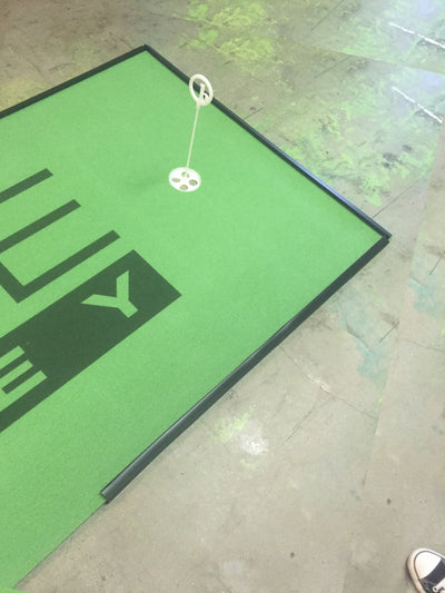 Be First to Guess Who Ordered This BirdieBall Custom Putting Green, Win Your Own 4' x 12' Putting Green!
