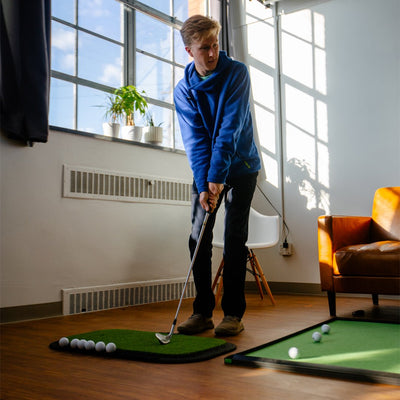 Chipping Practice? It's Easy with a BirdieBall Portable Practice Putting Green