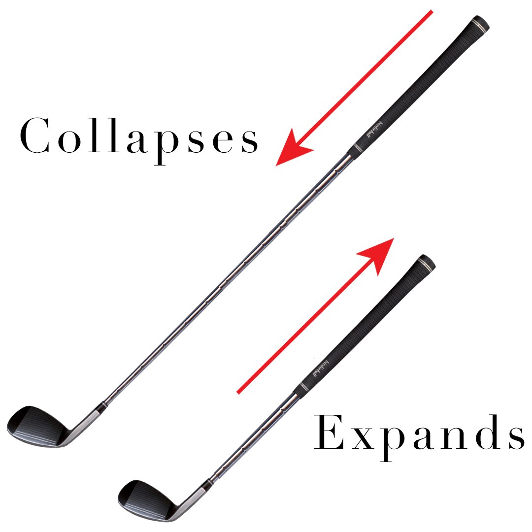 Telescoping/Collapsing Travel Club (7 Iron or Pitching Wedge) – BirdieBall