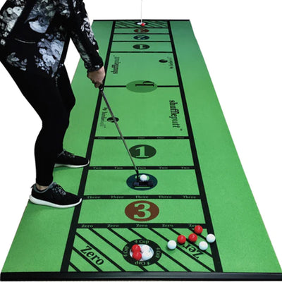 ShufflePutt: Transforming Putting Practice into a Thrilling Game