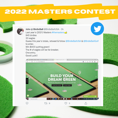 It's Masters Week, Y'all... Time to Enter our Annual Twitter Contest!