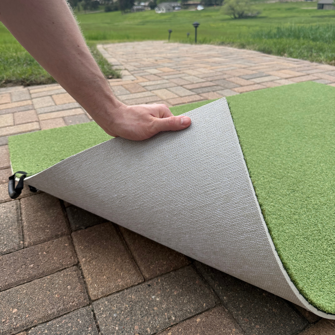 Premium Turf Golf Hitting Mat for Indoor & Outdoor Use | BirdieBall