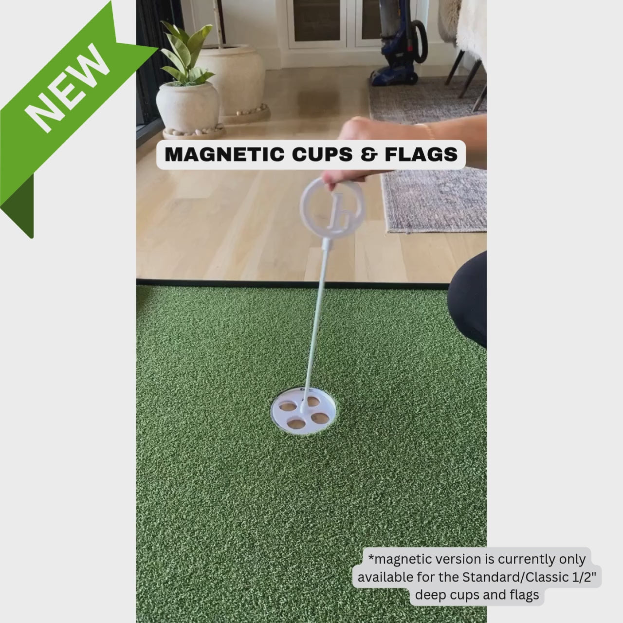 Upgrade to All Magnetic Cups & Flags - BirdieBall