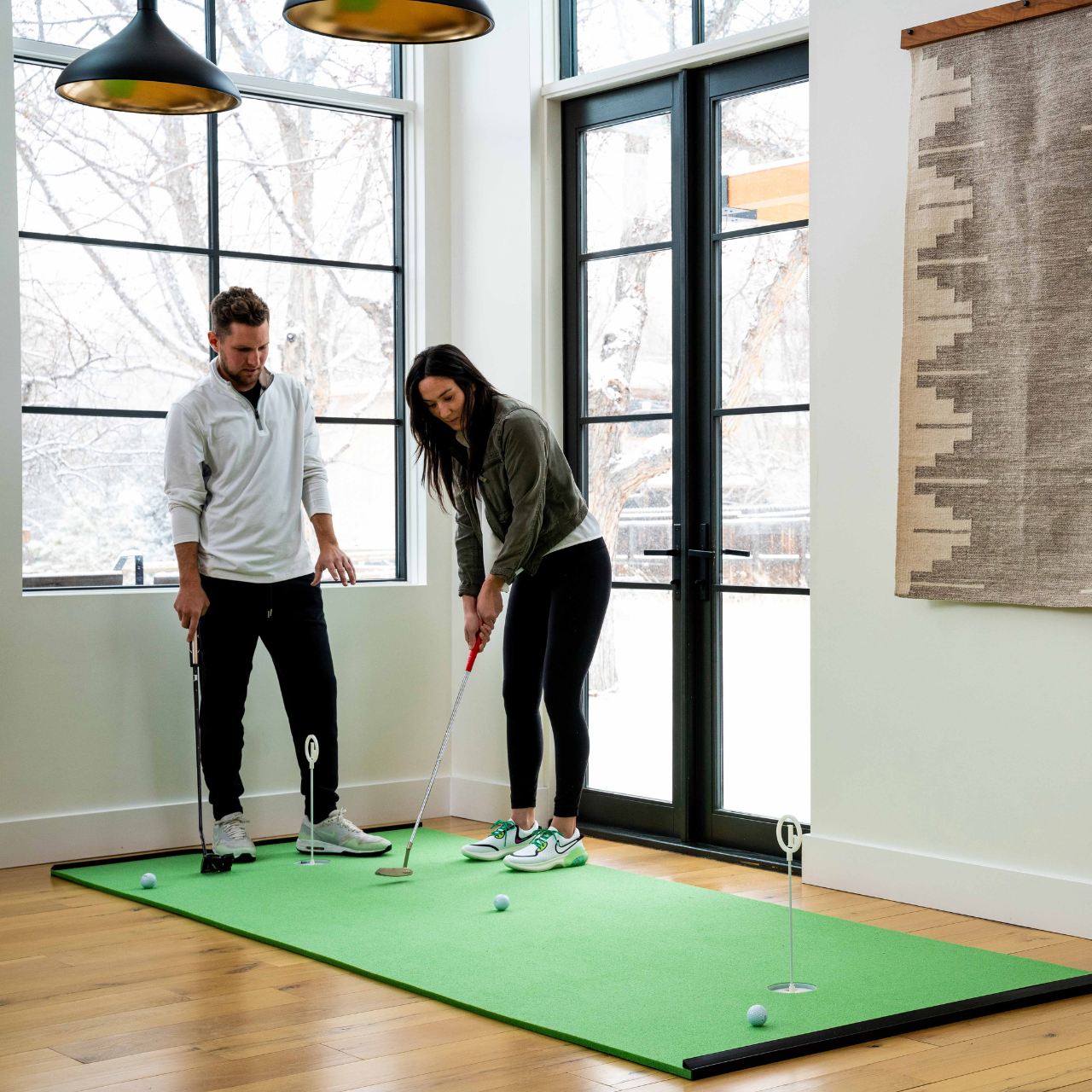 4' X 14' Deluxe Indoor Putting Green Package - BirdieBall 4' X 14' Deluxe Indoor Putting Green Package - BirdieBall
